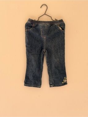✨3 for $15 Cherokee Kids Dark Blue Denim Jeans - Elastic Waist‎